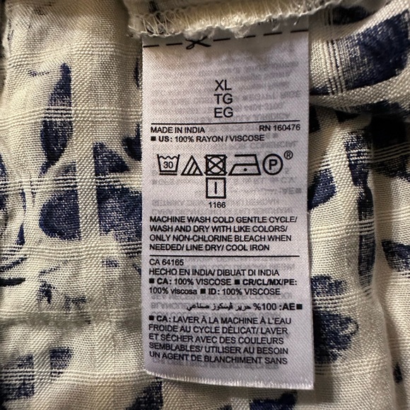 Striped Old Navy Ruffle Dress XL - Picture 2 of 15